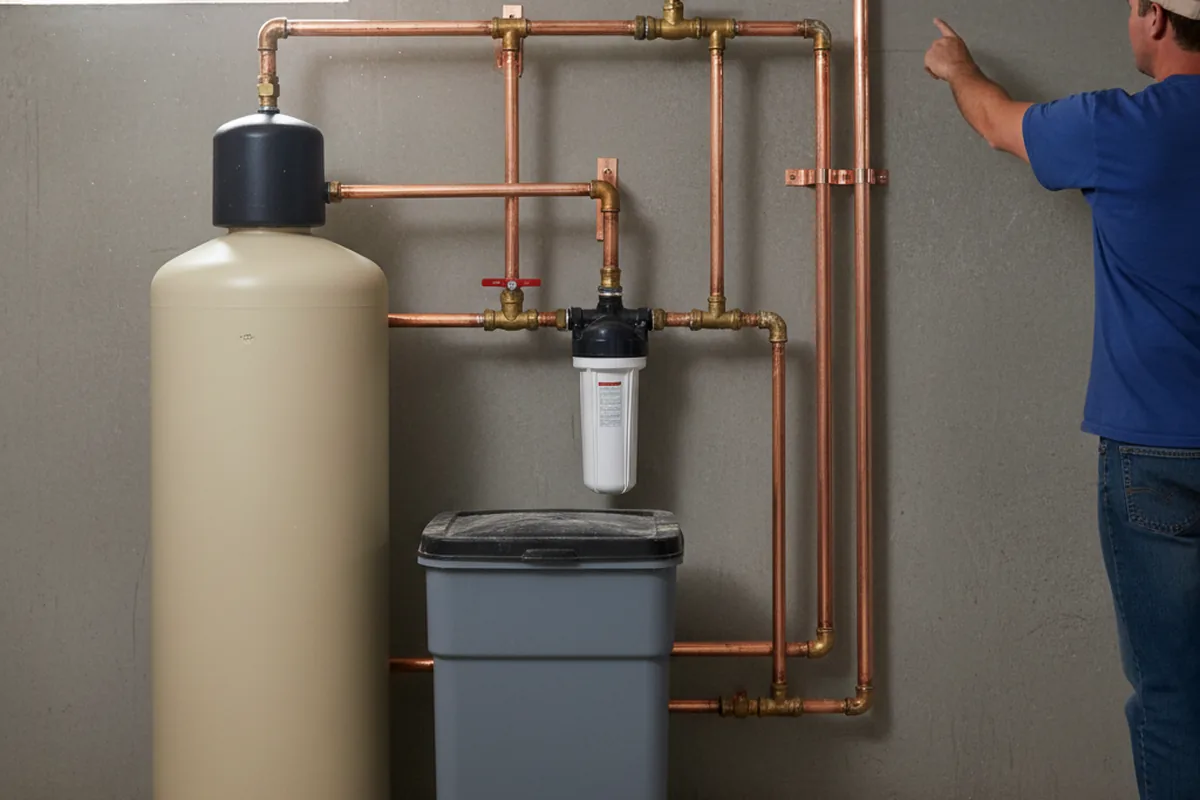 Whole-house water treatment system installed in Villa Ridge